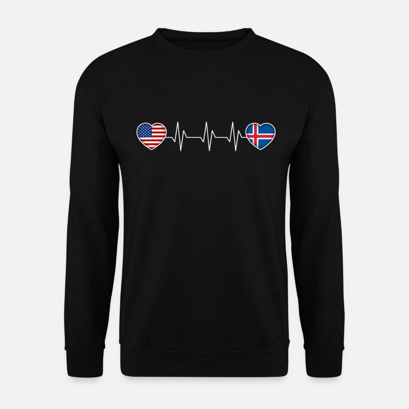 Iceland - Unisex Sweatshirt - black