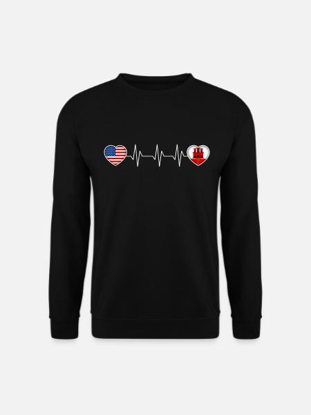 Gibraltar - Sweat-shirt Unisexe - noir