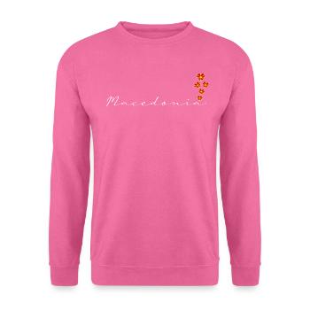 Macédoine - Sweat-shirt Unisexe - rose - Devant