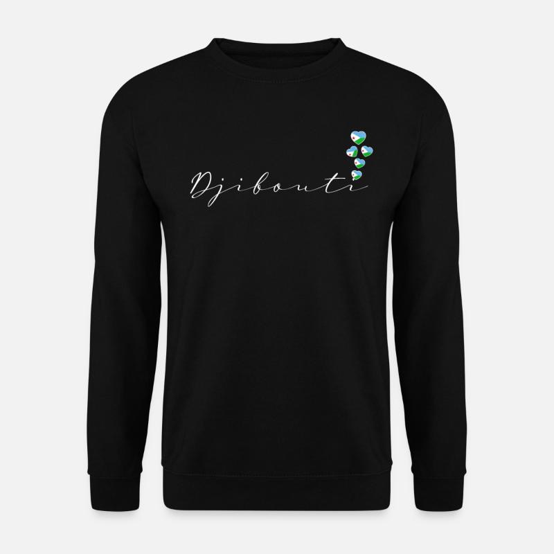 Dschibuti - Unisex Pullover - Schwarz