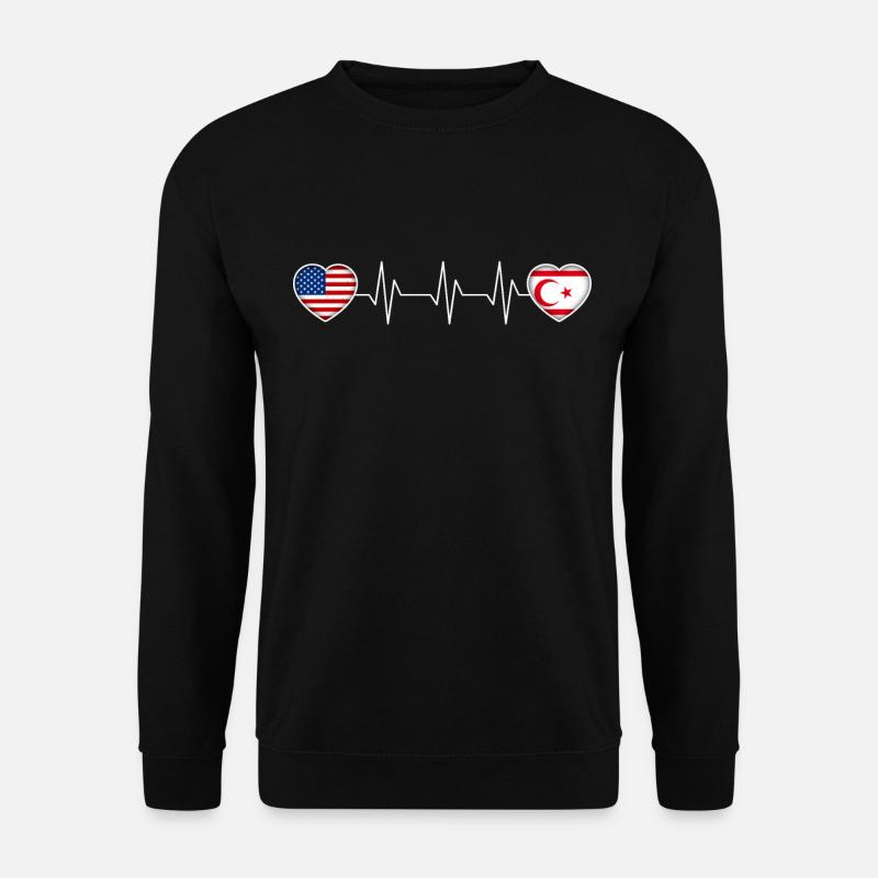 Northern Cyprus - Unisex Sweatshirt - black