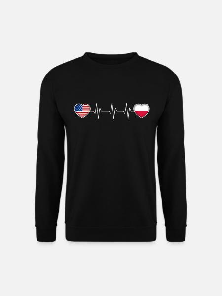 Poland - Unisex Sweatshirt - black