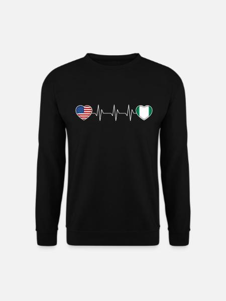 Nigeria - Unisex Sweatshirt - black