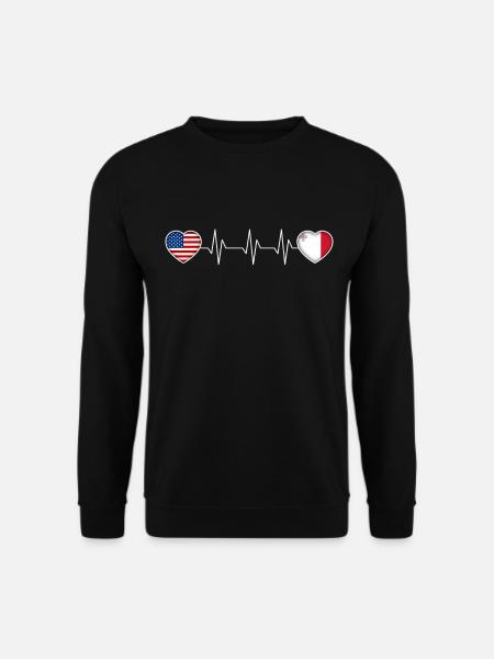 Malta - Unisex Sweatshirt - black