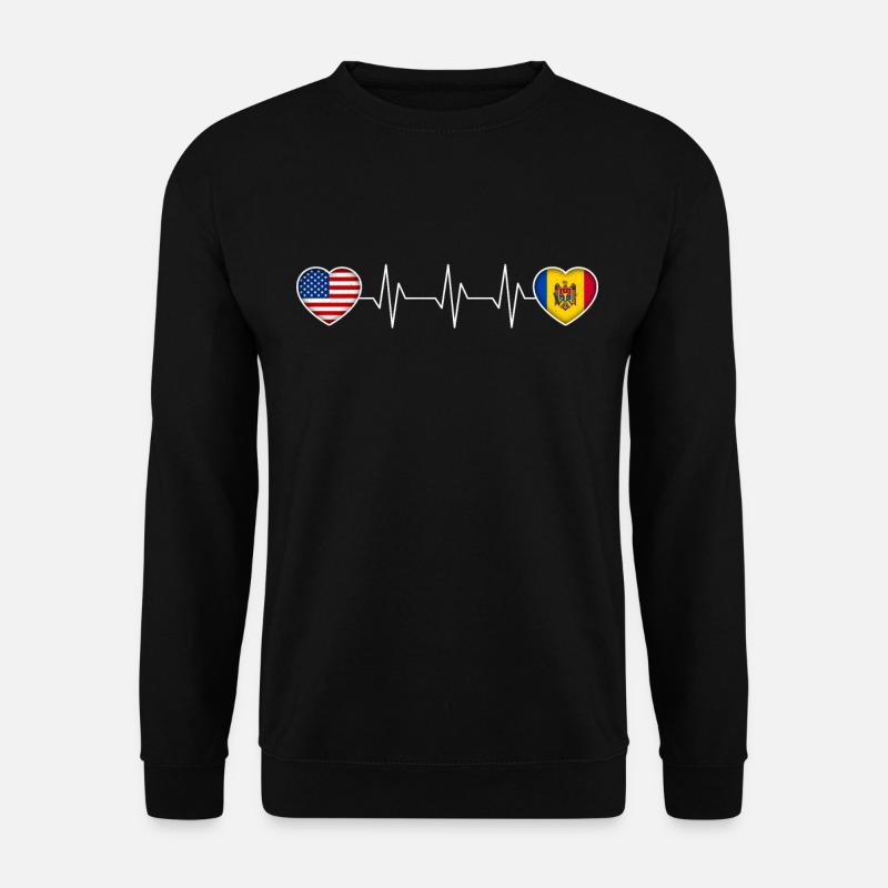 Moldova - Unisex Sweatshirt - black