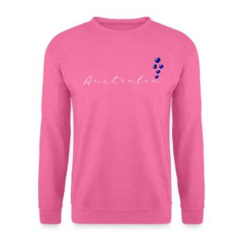 Australie - Sweat-shirt Unisexe - rose - Devant