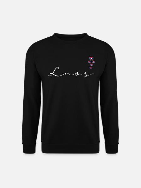 Laos - Sweat-shirt Unisexe - noir