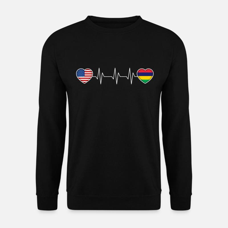 Mauritius - Unisex Sweatshirt - black