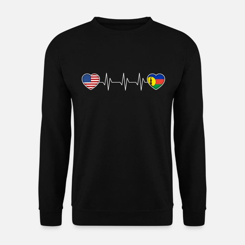 Neukaledonien - Unisex Pullover - Schwarz