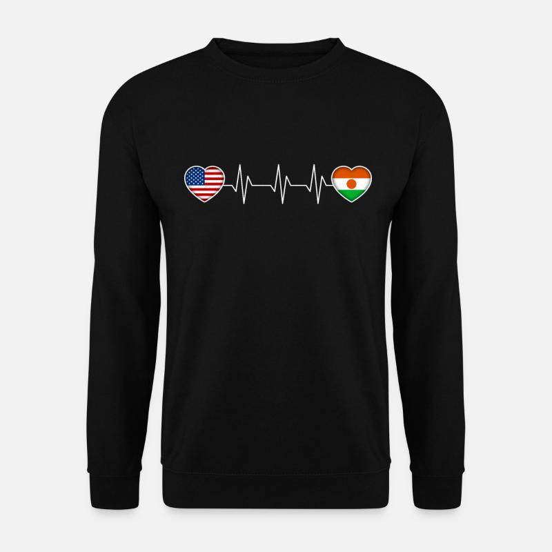 Niger - Unisex Pullover - Schwarz