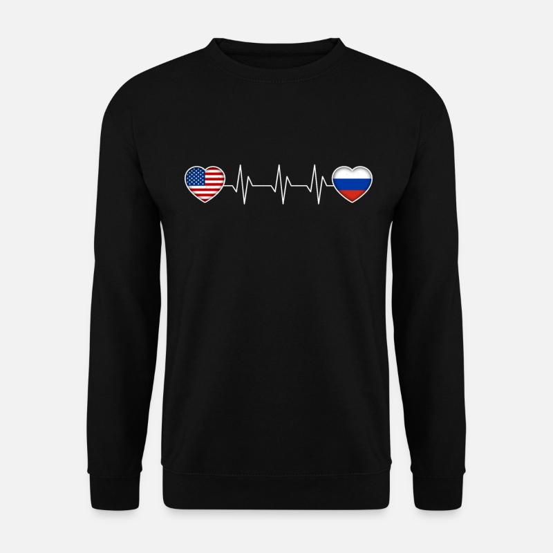 Russie - Sweat-shirt Unisexe - noir