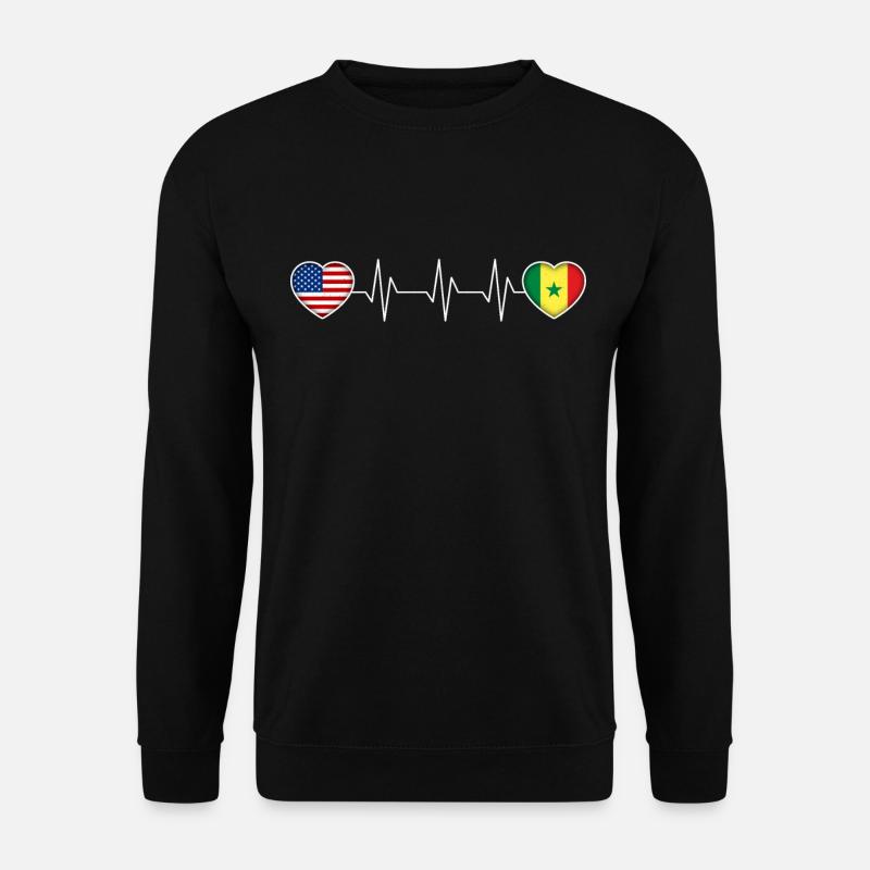 Senegal - Unisex Sweatshirt - black