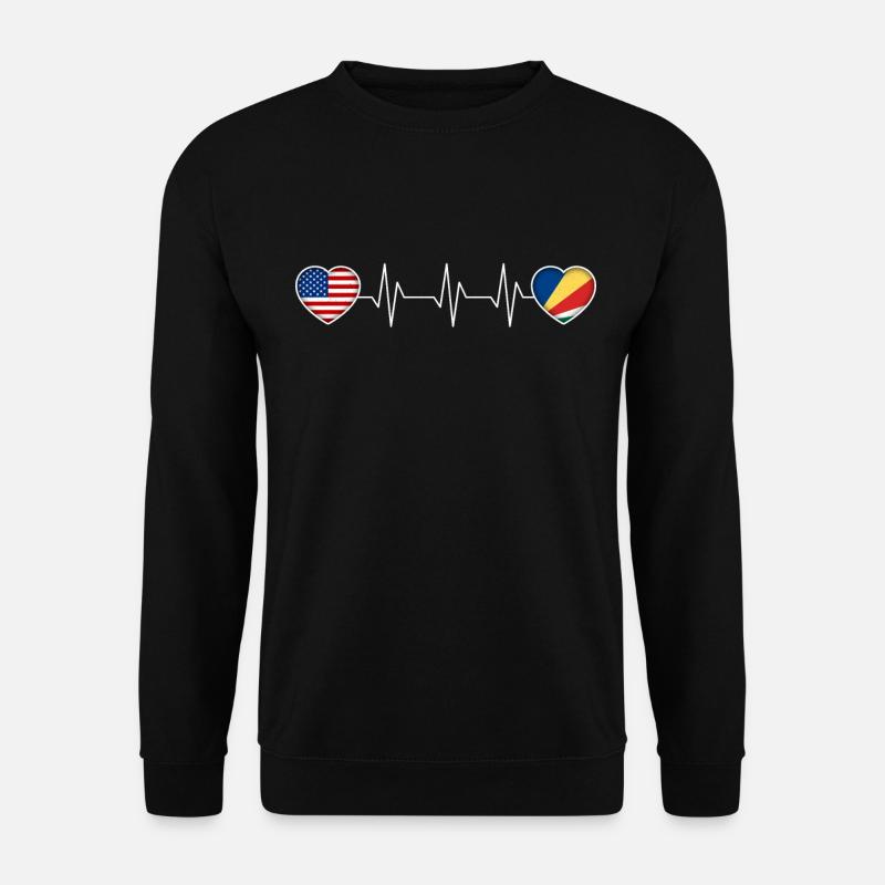 Seychellen - Unisex Pullover - Schwarz