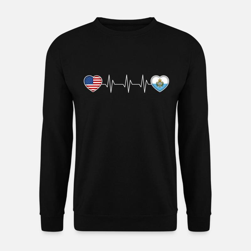 San Marino - Unisex Sweatshirt - black