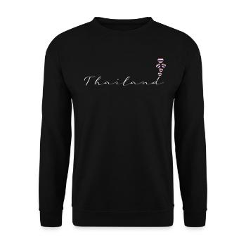 Thaïlande - Sweat-shirt Unisexe - noir - Devant - Alina (178cm) & Michal (187cm)