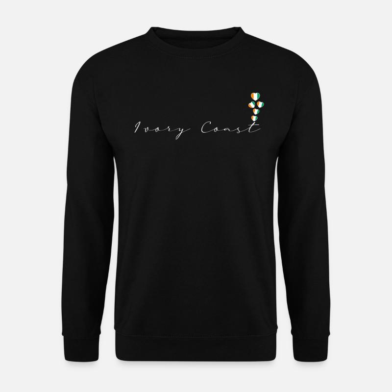 Elfenbeinküste - Unisex Pullover - Schwarz