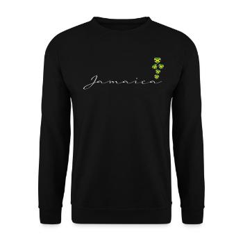 Jamaika - Unisex Pullover - Schwarz - Vorne - Alina (178cm) & Michal (187cm)