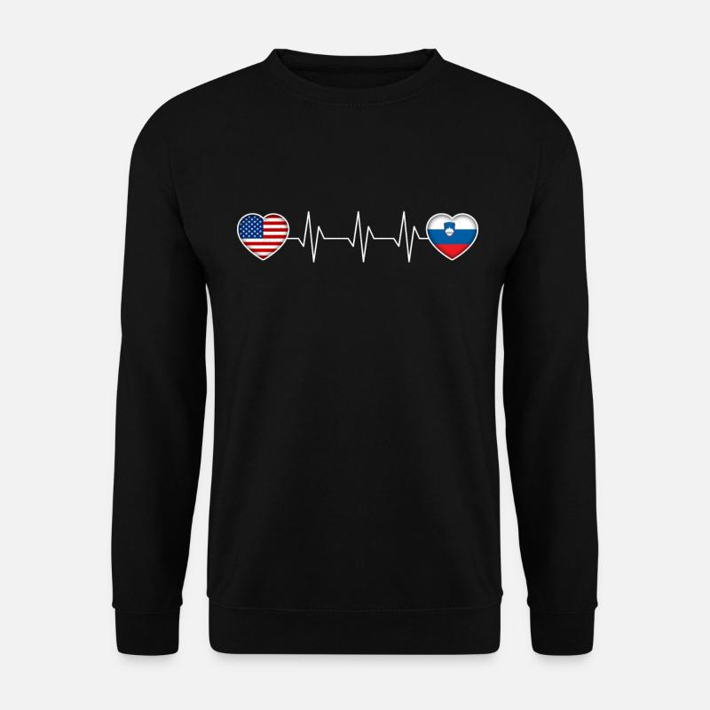 Slowenien - Unisex Pullover - Schwarz