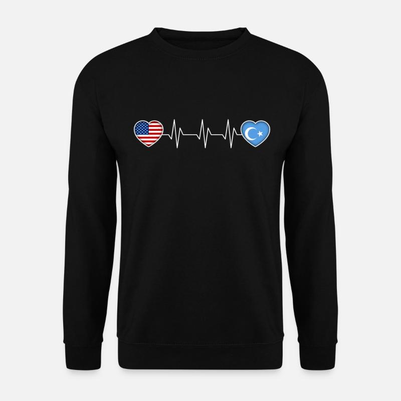 Ouïghours - Sweat-shirt Unisexe - noir