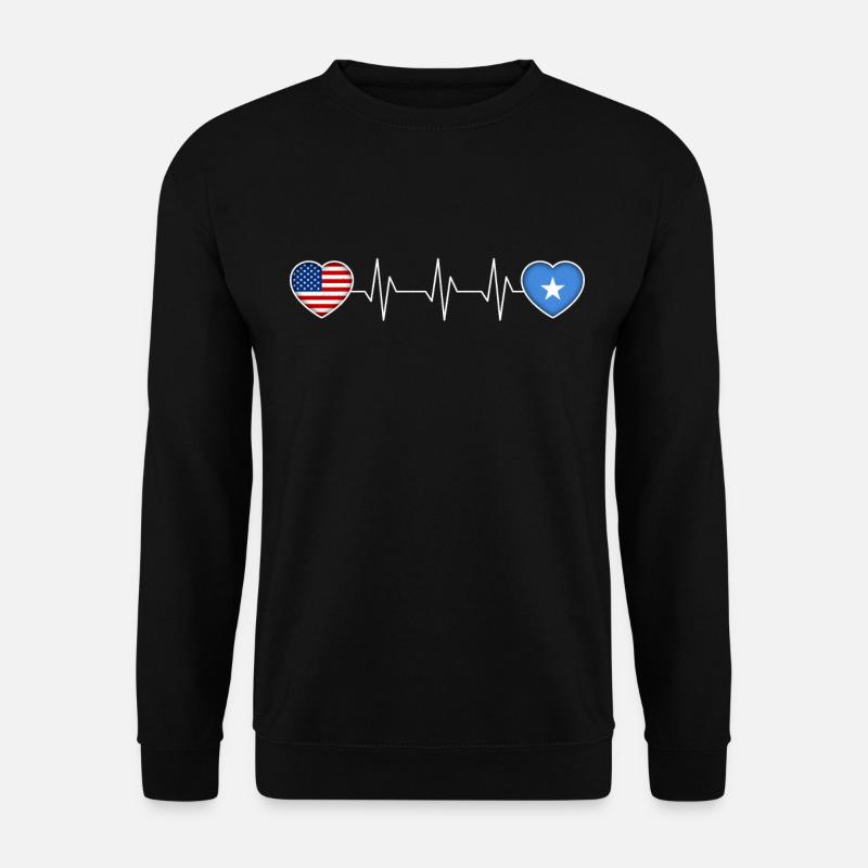 Somalie - Sweat-shirt Unisexe - noir