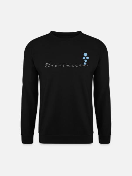 Micronésie - Sweat-shirt Unisexe - noir