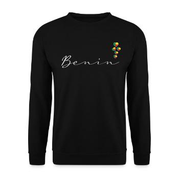 Bermudes - Sweat-shirt Unisexe - noir - Devant - Alina (178cm) & Michal (187cm)