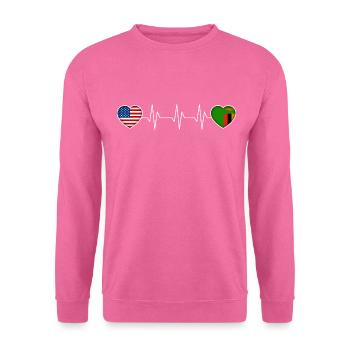 Sambia - Unisex Pullover - Pink - Vorne