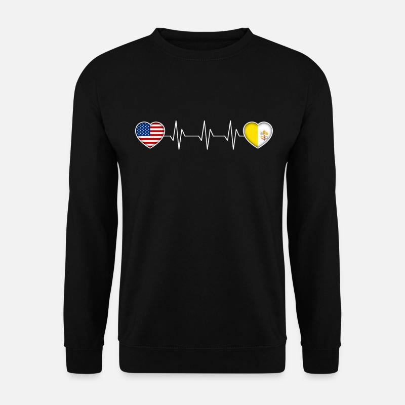Vatikan - Unisex Pullover - Schwarz