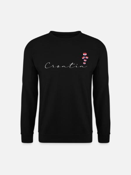 Croatia - Unisex Sweatshirt - black