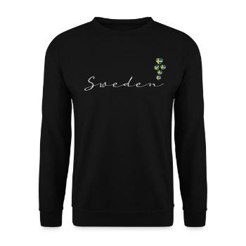 Suède - Sweat-shirt Unisexe - noir - Devant - Alina (178cm) & Michal (187cm)
