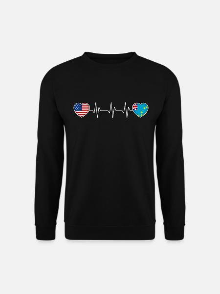 Tuvalu - Unisex Sweatshirt - black
