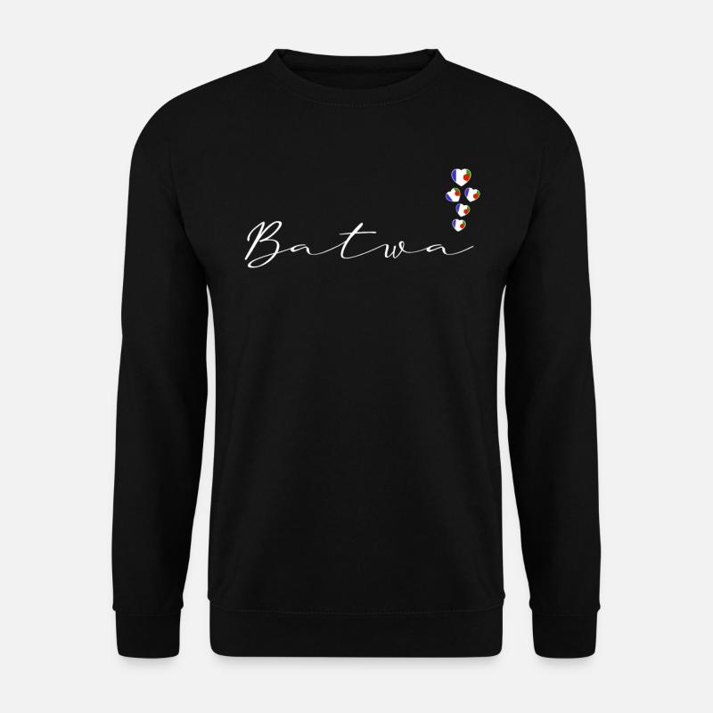 Batwa - Unisex Pullover - Schwarz