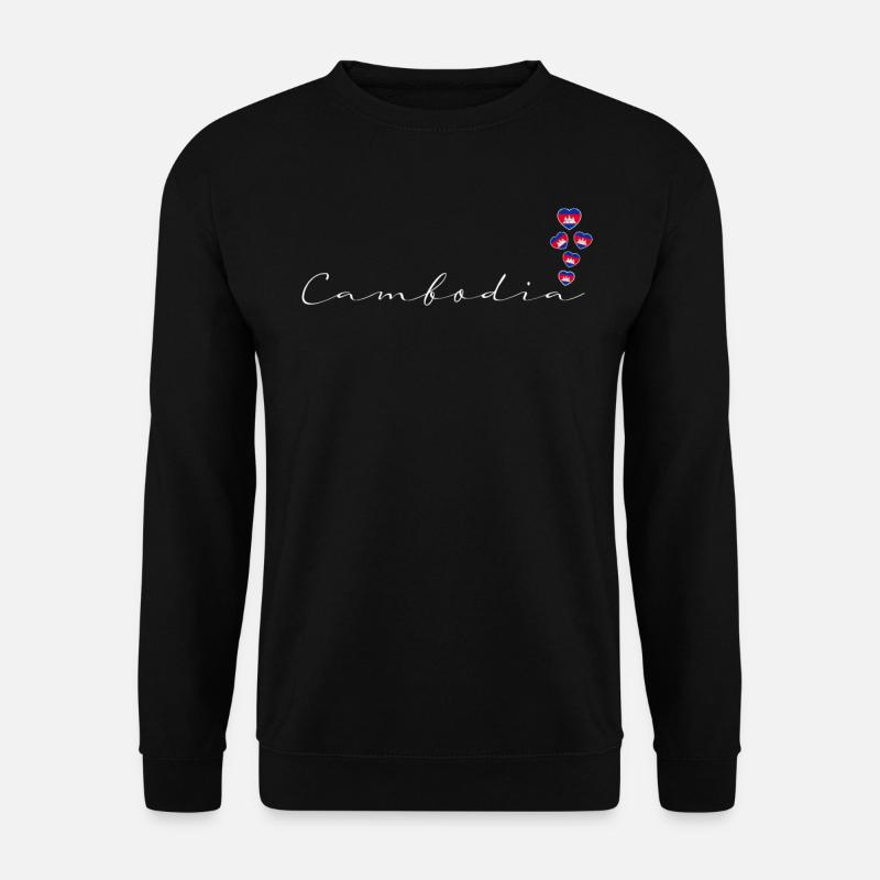Kambodscha - Unisex Pullover - Schwarz