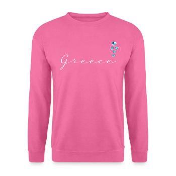Grèce - Sweat-shirt Unisexe - rose - Devant