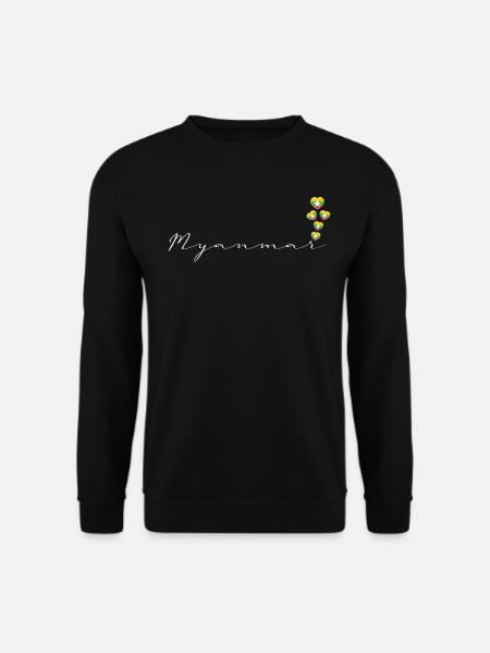 Myanmar - Unisex Sweatshirt - black