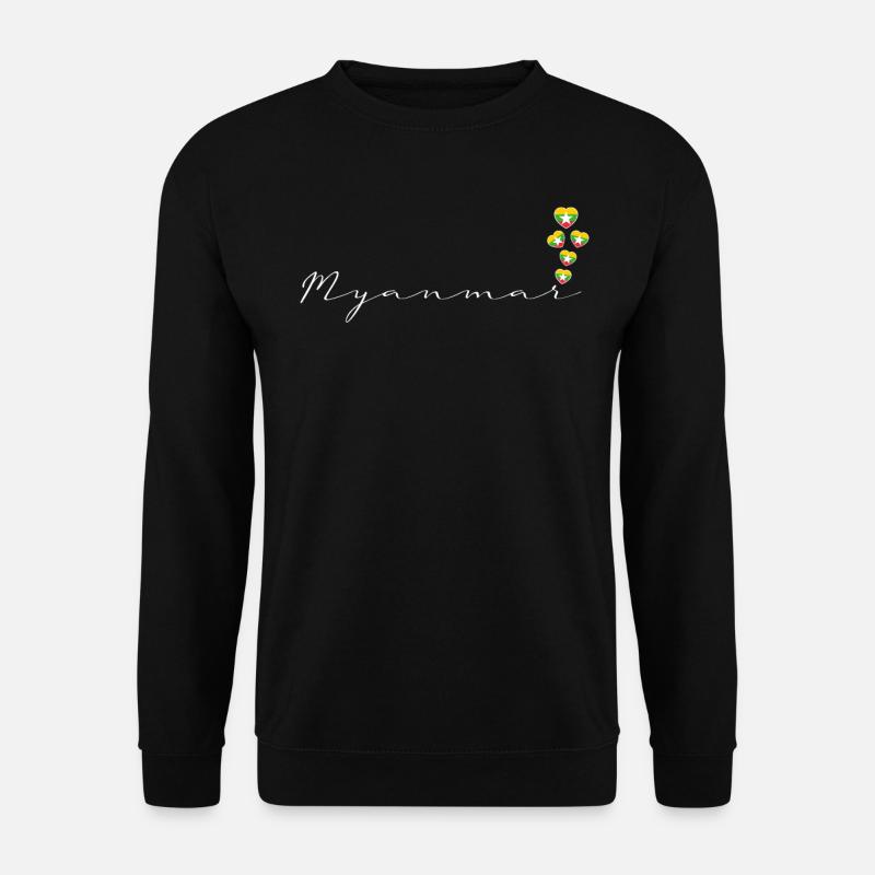 Myanmar - Unisex Sweatshirt - black
