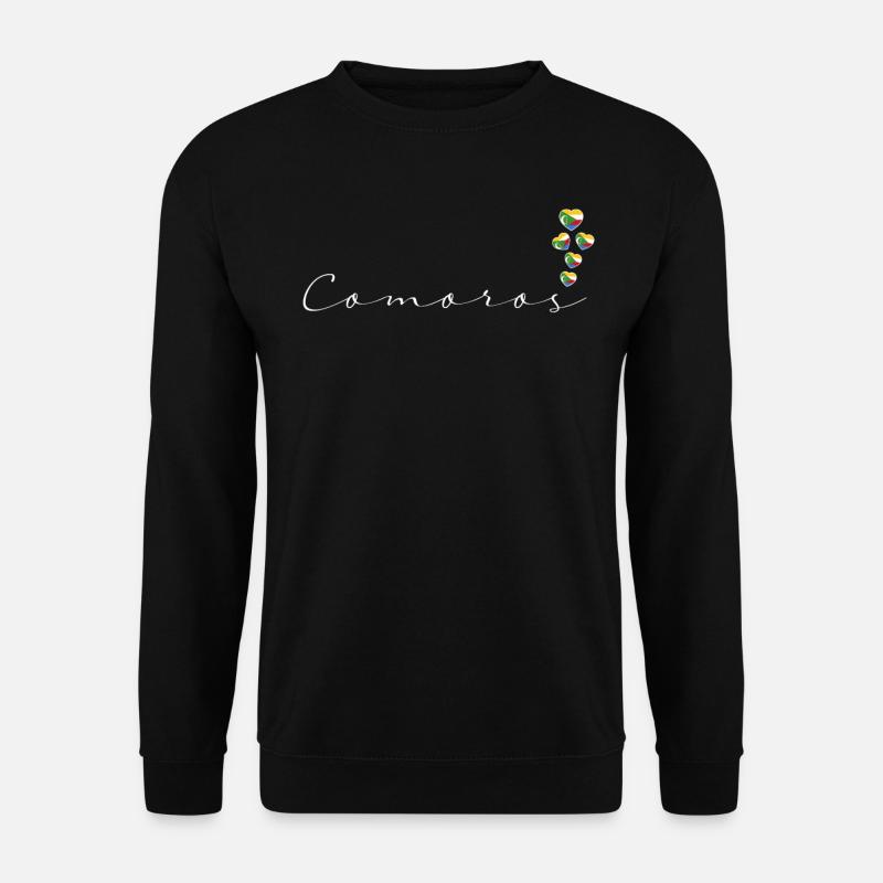 Comores - Sweat-shirt Unisexe - noir