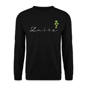 Zaire - Unisex Pullover - Schwarz - Vorne - Alina (178cm) & Michal (187cm)