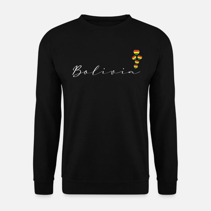 Bolivien - Unisex Pullover - Schwarz