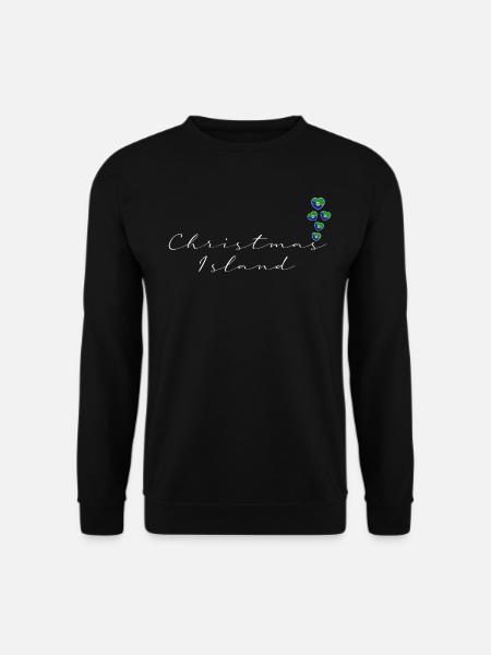 Île Christmas - Sweat-shirt Unisexe - noir