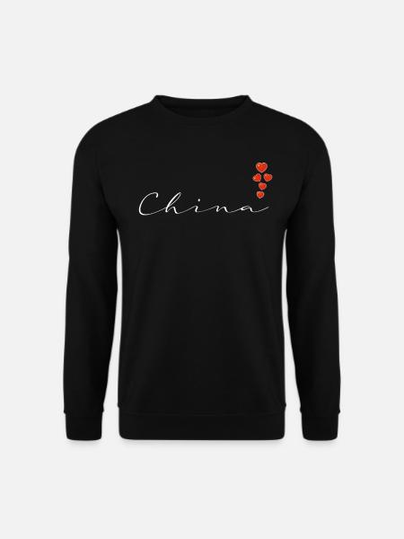 China - Unisex Sweatshirt - black