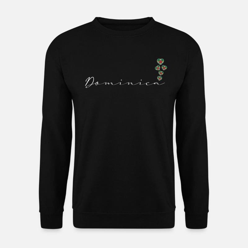 Dominica - Unisex Pullover - Schwarz