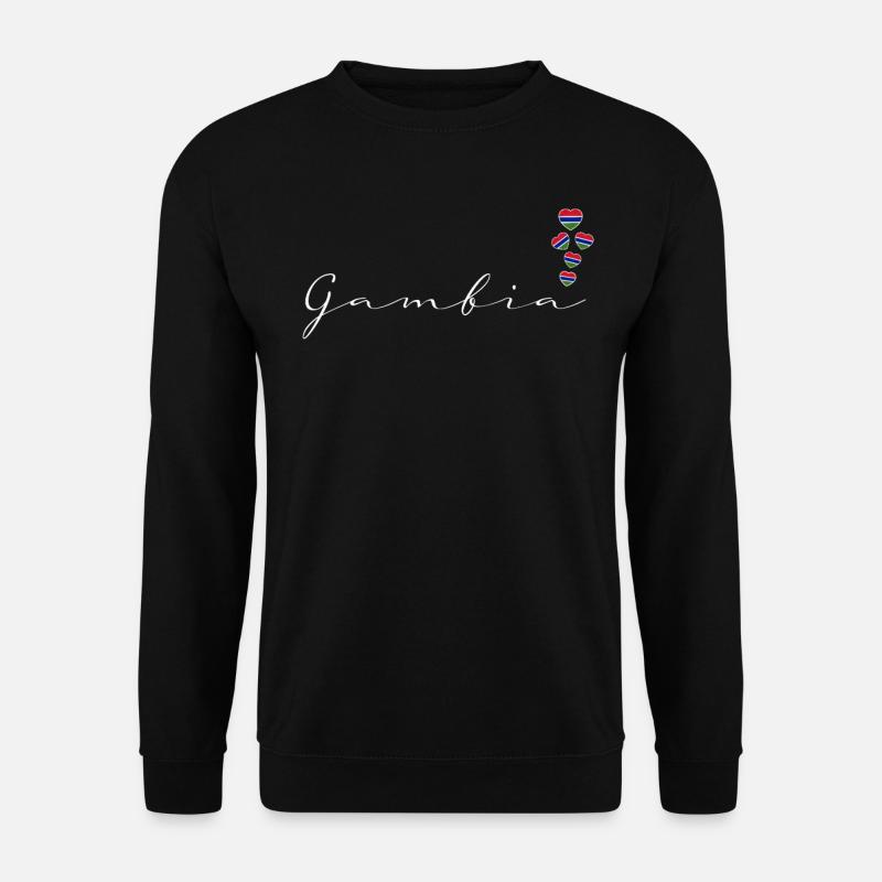 Gambia - Unisex Sweatshirt - black