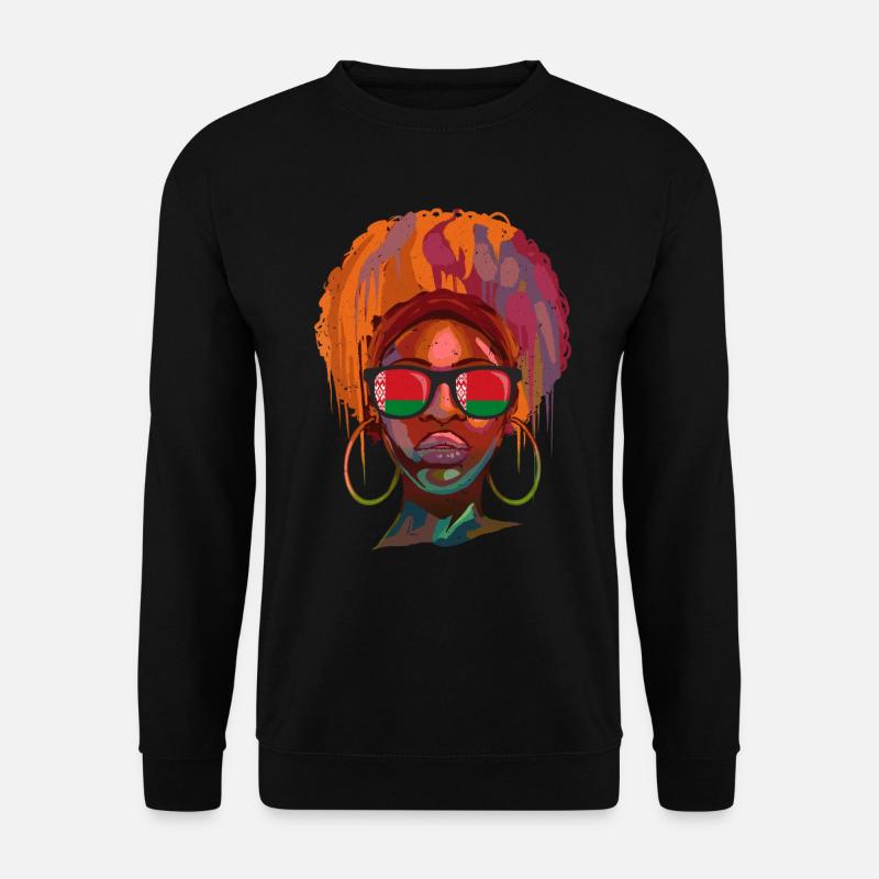 Weißrussland - Unisex Pullover - Schwarz