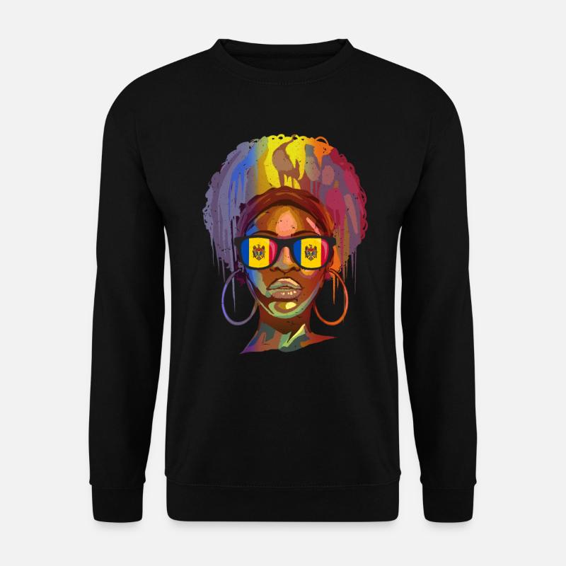 Moldova - Unisex Sweatshirt - black