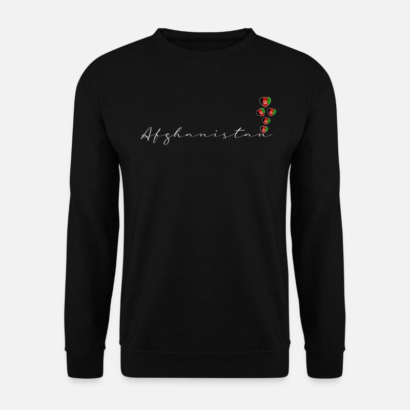 Afghanistan - Unisex Pullover - Schwarz