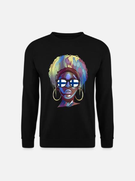 Finland - Unisex Sweatshirt - black