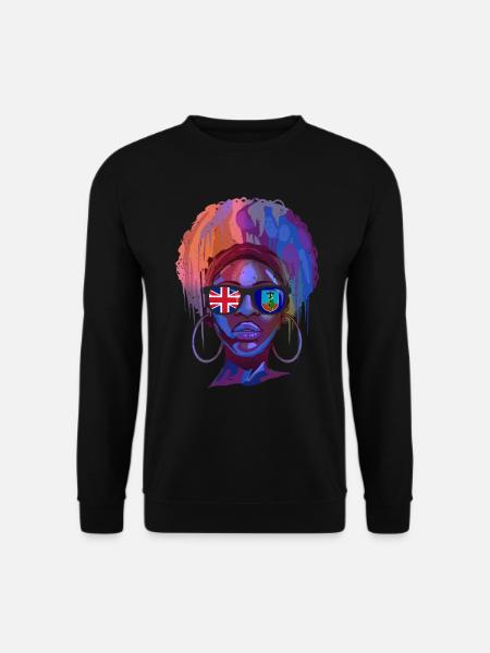 Montserrat - Unisex Sweatshirt - black