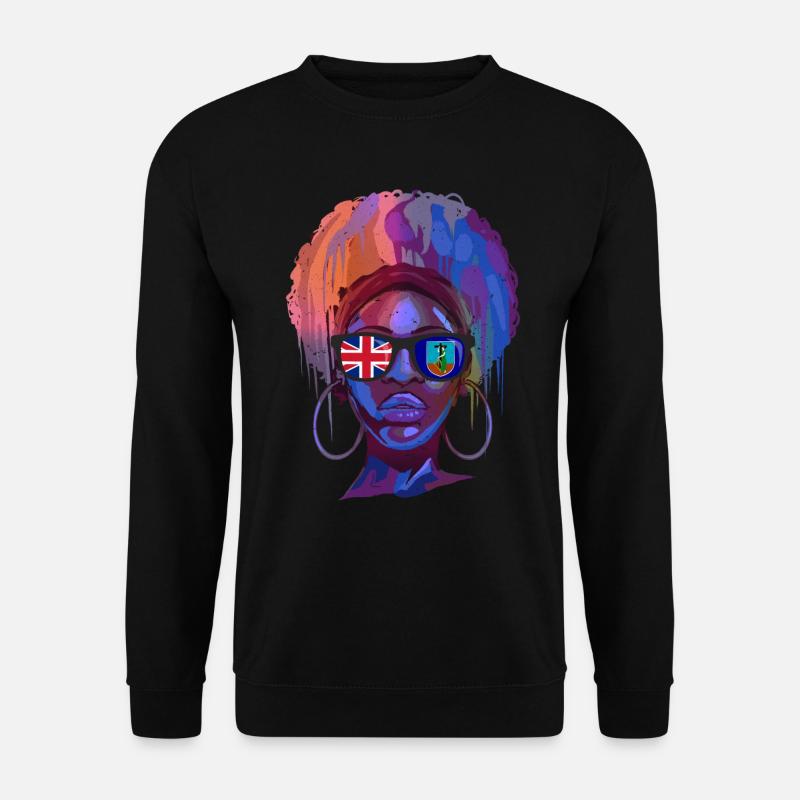 Montserrat - Unisex Pullover - Schwarz