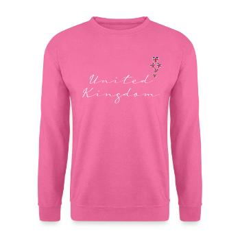 United Kingdom - Unisex Sweatshirt - pink - Front